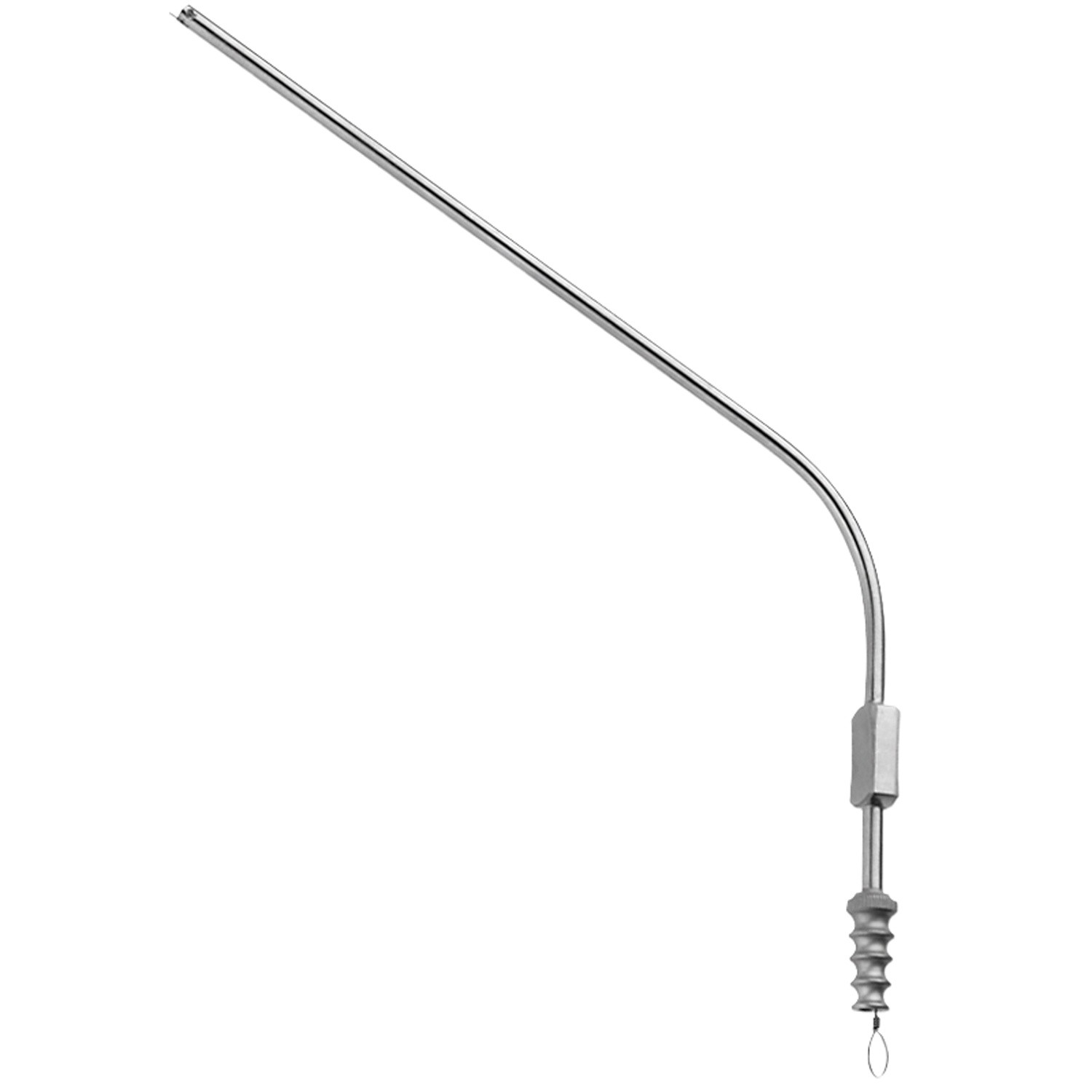 Jacobson Micro Needle Holder, Flat Handle, Jaw Surfaces Impregnated W/ Fine Tungsten Carbide Dust (Use W/ 6-0, 7-0, 8-0 Suture), Curved W/ Lock, 6 3/4" (17.0 Cm)
